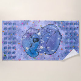 Toalha De Praia Koala chamado Seven