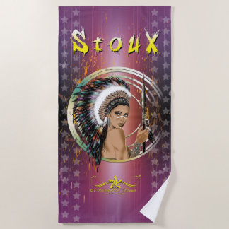 Toalha De Praia Lady Sioux