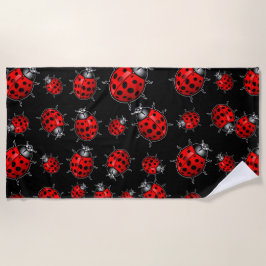 Toalha De Praia Ladybugs Beach Towel