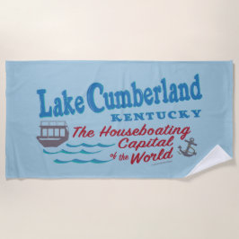 Toalha De Praia Lago Cumberland Beach Towel