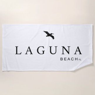 Toalha De Praia Laguna Beach, Florida Beach Towel