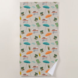 Toalha De Praia Lake Life Beach Towel
