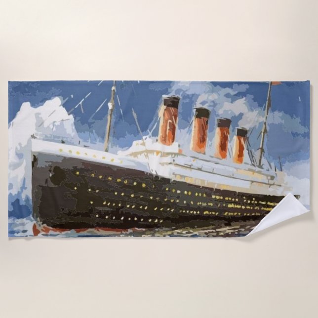 Toalha De Praia le bateau le plus populaire du monde  (Frente)