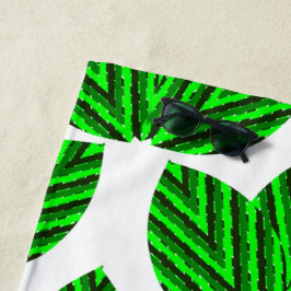 Toalha De Praia Leaf Trios