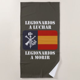 Toalha De Praia Legionários a lutar 2