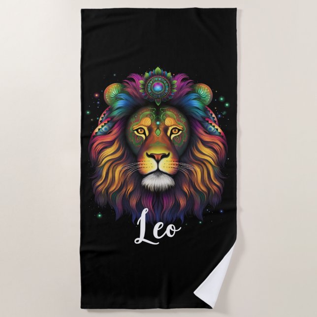 Toalha De Praia Leo Beach Towel (Frente)