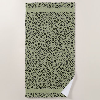 Toalha De Praia Leopardo Sábio