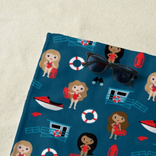 Toalha De Praia Lifeguard Beach Towel