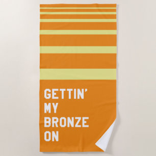 Toalha De Praia Ligando o meu bronze