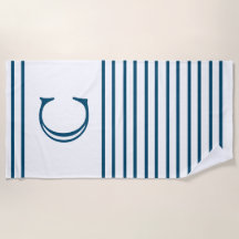 Linha Azul Personalizada do Oceano Simples