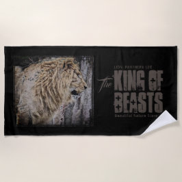 Toalha De Praia Lion [Beach Towel] ビーチタオル