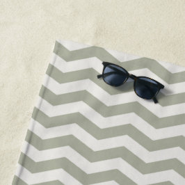 Toalha De Praia Listra geométrica em zigue-zague pastel em chevron
