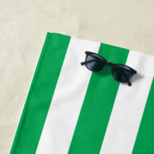Listras de Cabana Verde e Branco
