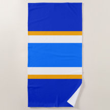 Listras de corrida laranja branco azul real brilha
