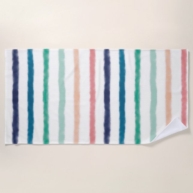 Toalha De Praia Listras Seabreeze (Frente)