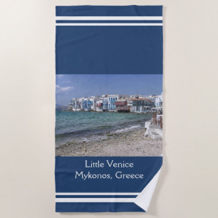 Toalha De Praia Little Mykonos
