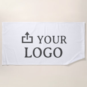 Toalha De Praia Logotipo Personalizado da Empresa