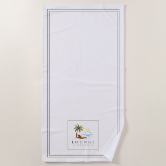 Toalha De Praia Logotipo Personalizado Resort Hotel Lounge Praia P