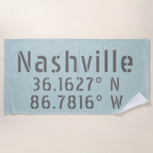 Longitude do Latitude TN de Nashville