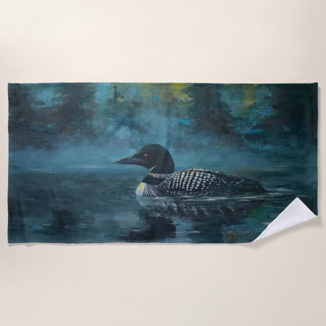 Toalha De Praia Loonell - Pato Loon (Frente)