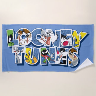 Toalha De Praia LOONEY TUNES™ Characters in Letting