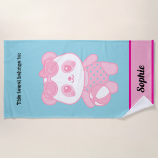 Toalha De Praia Lottus on the beach 