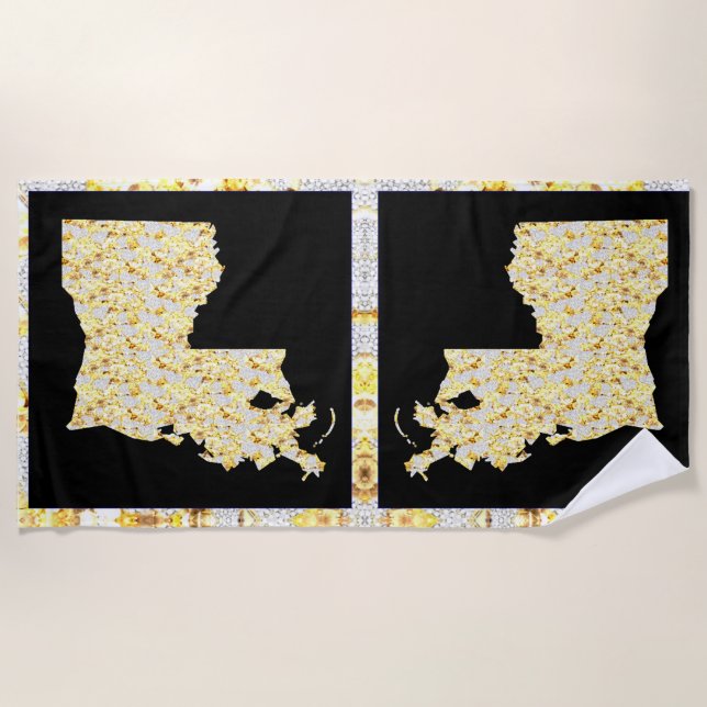 TOALHA DE PRAIA LOUISIANA (Frente)