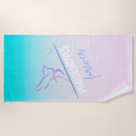 Toalha De Praia LouvadoMovimenta-se para a Praia de sempre