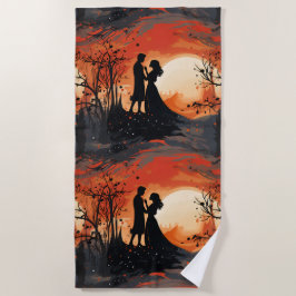 Toalha De Praia Loving Couple