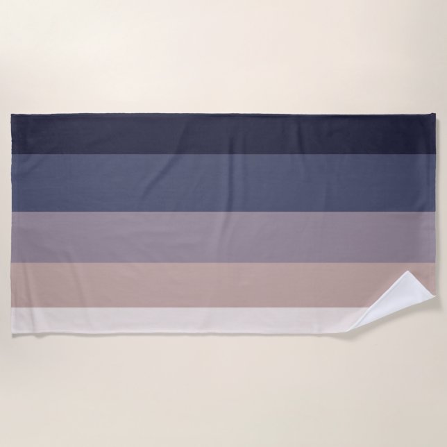 Toalha De Praia Lua Brilhada (Frente)