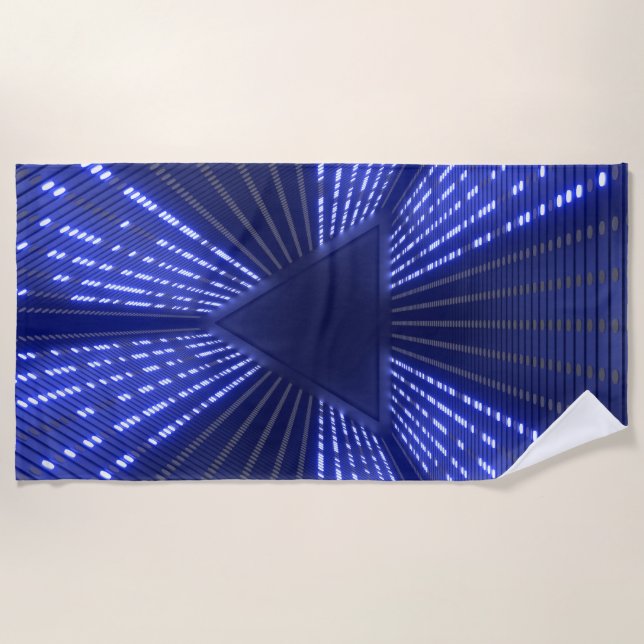 Toalha De Praia luz brilhante (Frente)