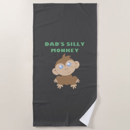 Toalha De Praia Macaco bobo - Torre de praia
