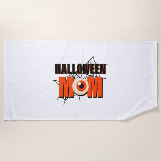 Toalha De Praia Mãe de Halloween - Figurino de Halloween