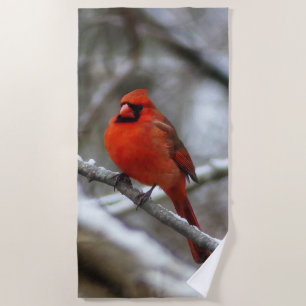 Toalha De Praia Male Cardinal