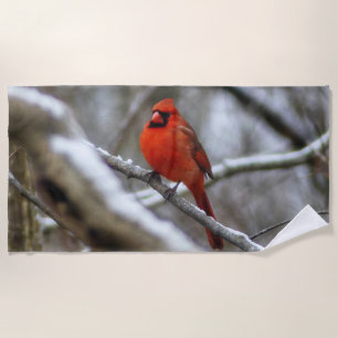Toalha De Praia Male Cardinal