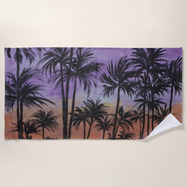 Toalha De Praia Malibu Beach Towel (Frente)