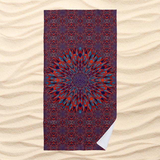Toalha De Praia Mandala 11 Beach Towel (Criador carregado)