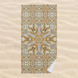 Toalha De Praia Mandala 1 Beach Towel