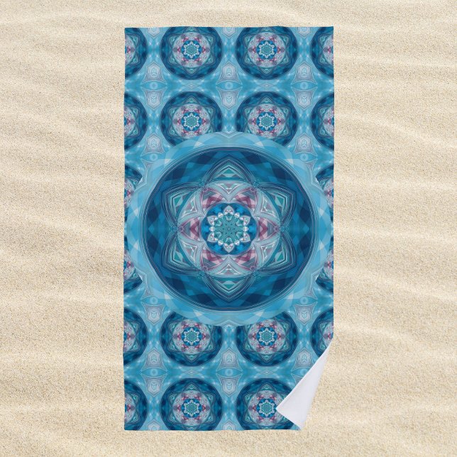 Toalha De Praia Mandala 2 Beach Towel (Criador carregado)