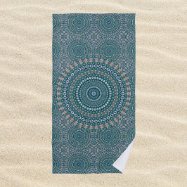 Toalha De Praia Mandala 4 Beach Towel