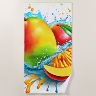 Toalha De Praia Mango Treat Tropical