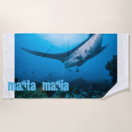 Toalha De Praia Manta ray