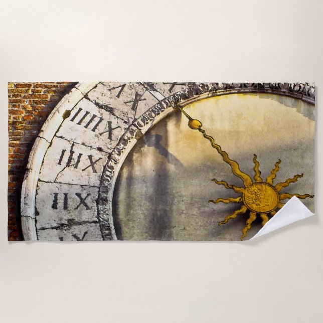 Toalha De Praia MÃOS DE TEMPO Banho Conjunto (Frente)