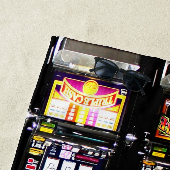 Toalha De Praia Máquinas De Sonhar - Máquinas De Slot (In Situ)