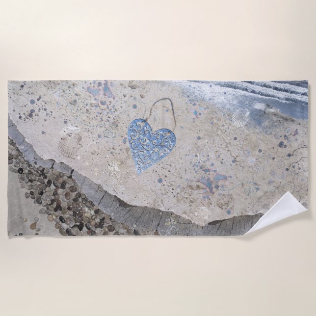 Toalha De Praia Marés de Amor (Frente)