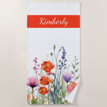 Margaridas Vibrantes em Aquarela Personalizadas