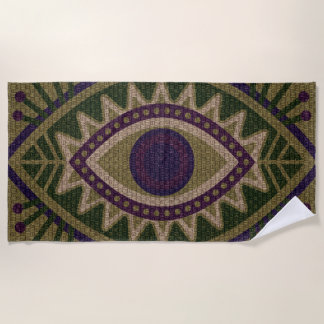 Toalha De Praia Mau Eye Beach Towel
