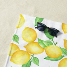 Mediterrenean Citrus Lemon pattern