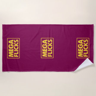 TOALHA DE PRAIA MEGA FLICKS 
