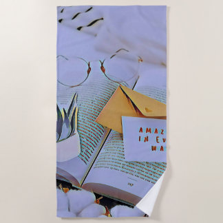 Toalha De Praia Melhor presente para o amante de livros